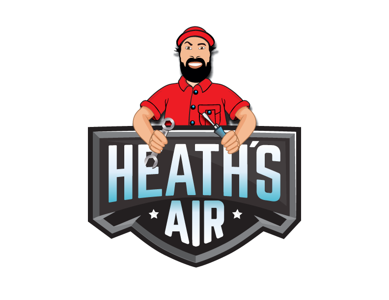 Heath's Air HVAC Company Logo